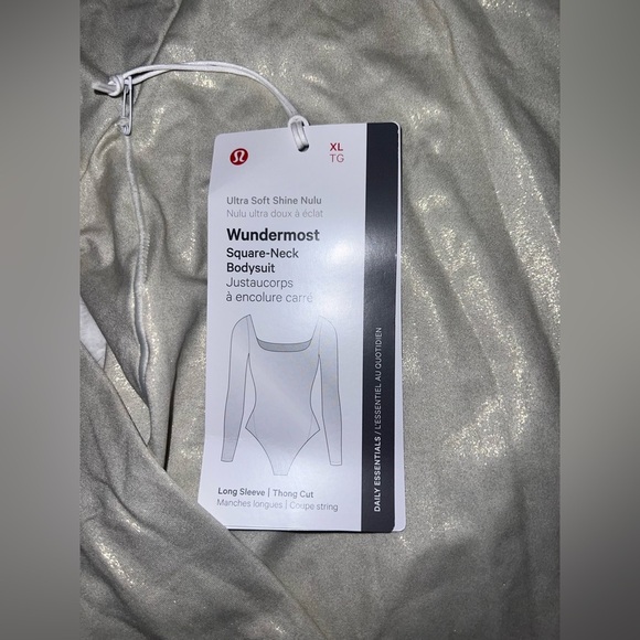 Lululemon Nulu Square-Neck Long Sleeve Bodysuit *Shine (LXBO) | NWT | XL - Picture 6 of 16